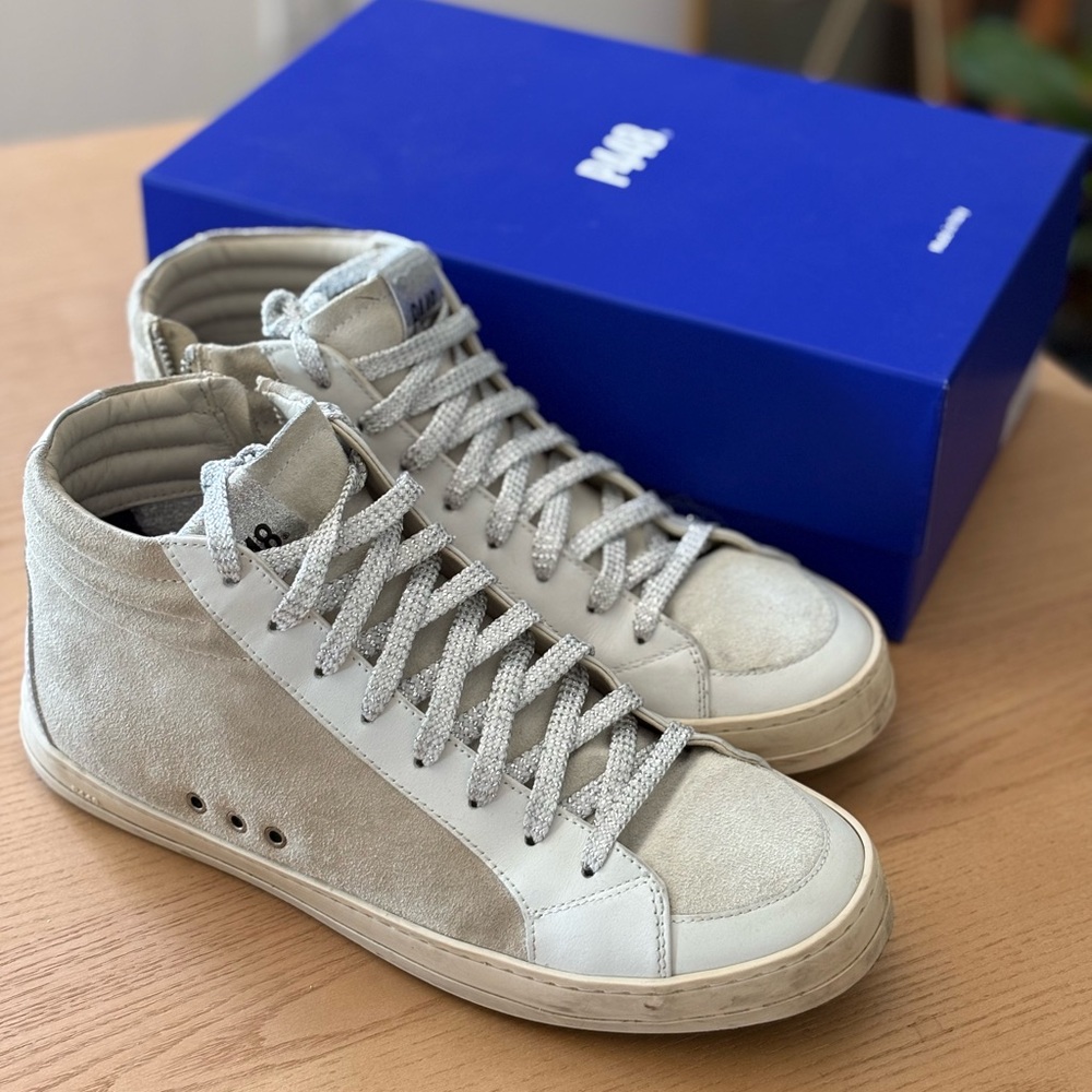 P448 high top sneakers size 11 US Women